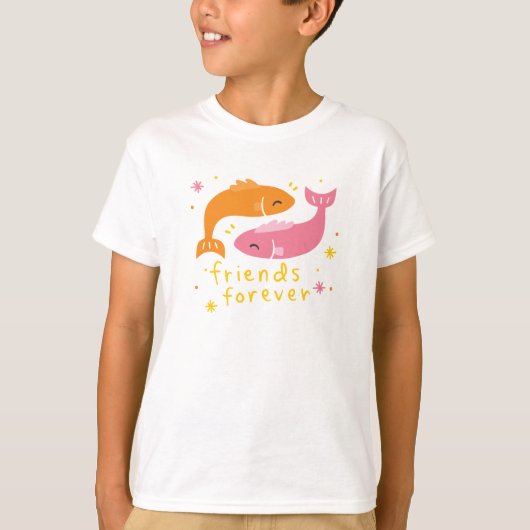 T-shirt Pisces Best Friend (Devant)