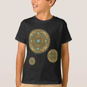 T-shirt Pisces Mandala Chemise foncée pour enfants et bébé
