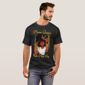 T-shirt Pisces Queens Are Born in February 19 March 20 T (Devant entier)