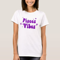 Pisces Vibes Zodiac Astrologie Violet Étoiles