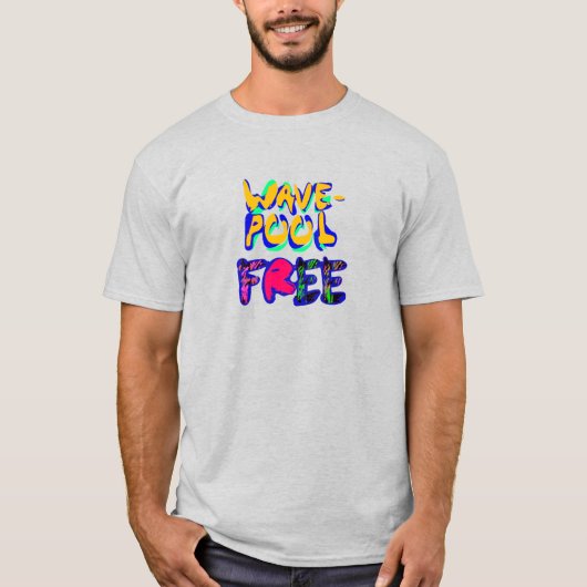 T-shirt Piscine à vagues (Devant)
