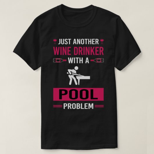 T-shirt Piscine à vins (Design devant)