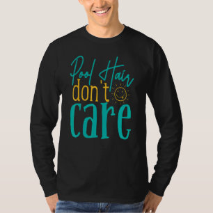 T-shirt Piscine Hair Point Care Summer Beach Vacances