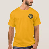 T-shirt Piscine jaune (Devant)
