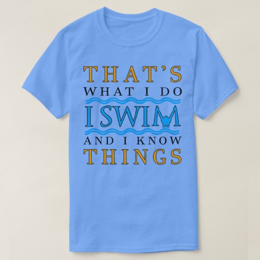 T-shirt Piscine Piscine Intérieure Ts Triathlon S (Design devant)