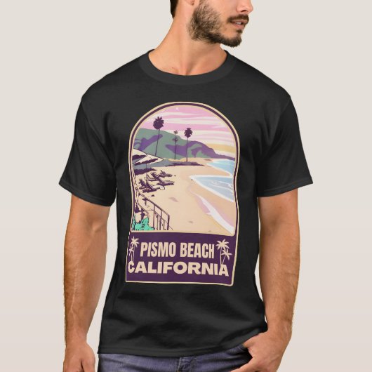 T-shirt Pismo Beach � Australie � s Bijou côtier (Devant)