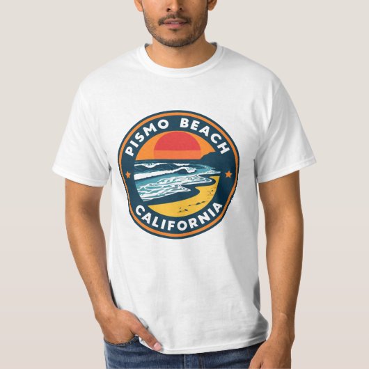 T-shirt Pismo Beach CA (Devant)