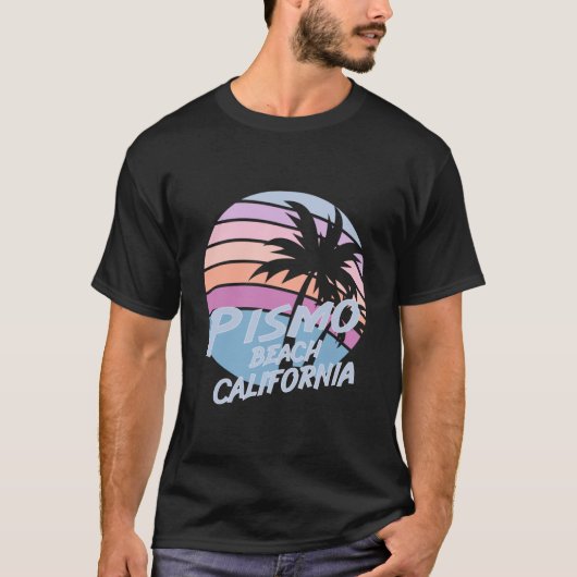T-shirt Pismo Beach California (Devant)