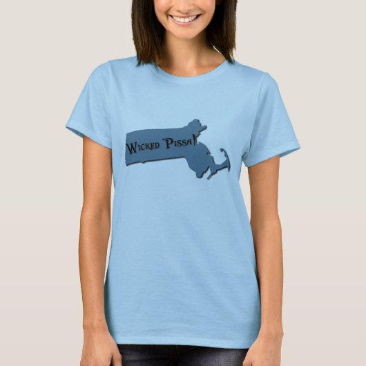 T-shirt Pissa mauvais (Devant)