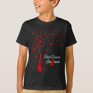 T-shirt Pissenlit & Rubans Rouges Volant Contre Maladie Ca