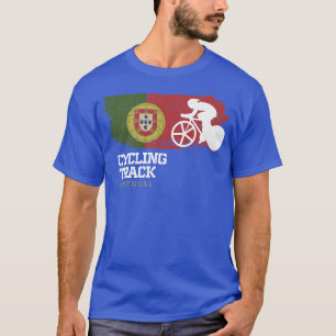 T-shirt Piste à vélo Portugal Road Vélo Course Vitesse Cyc