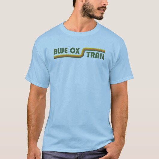 T-shirt Piste Blue Ox (Devant)