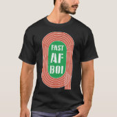 T-shirt Piste Boi AF rapide (Devant)