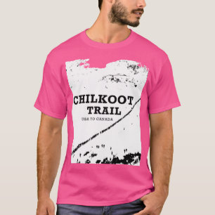 T-shirt Piste Chilkoot - États-Unis Au Canada
