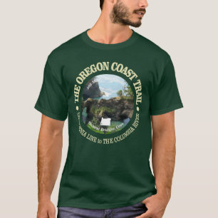 T-shirt Piste côtière de l'Oregon