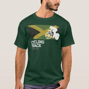 T-shirt Piste cyclable Jamaïque Road Bike Racing Vitesse C