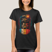 T-shirt Piste cyclable Retro Ohiopyle (Devant)