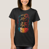 T-shirt Piste cyclable Retro Pinellas (Devant)