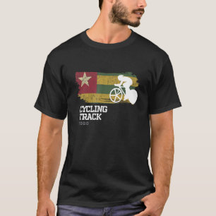 T-shirt Piste cycliste Togo Road Bike Racing Speed Cyclist