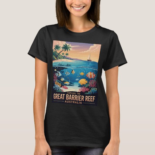 T-shirt Piste de bulles (Devant)