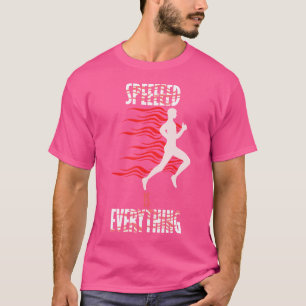 T-shirt Piste de course et athlétisme Athlétisme Course à