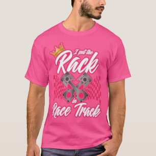 T-shirt Piste de course Piste féminine