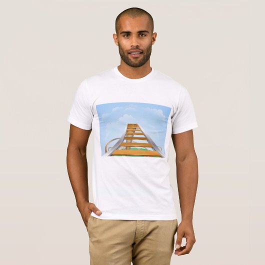 T-shirt Piste de rouleaux (Devant entier)