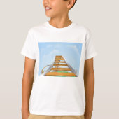 T-shirt Piste de rouleaux (Devant)