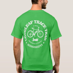 T-shirt Piste de sentiers longleaf (cyclisme)