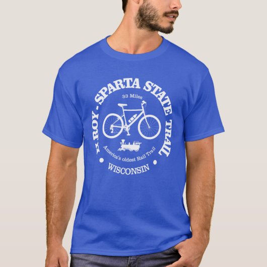 T-shirt Piste d'état Elroy-Sparta (cyclisme) (Devant)