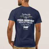 T-shirt Piste d'État Paul Bunyan (H2) (Dos)