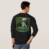 T-shirt Piste du canal de marais lugubre (vélo2) (Dos entier)