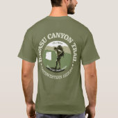 T-shirt Piste du canyon Havasu (O) (Dos)