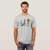 T-shirt Piste du parc provincial Gladstone (Devant entier)