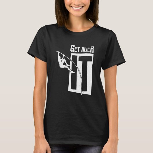 T-shirt Piste Et Champ Reprenez-Le Potable Vault Pole Jump (Devant)