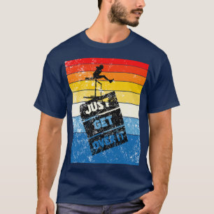 T-shirt Piste et terrain Il suffit de le dépasser 3