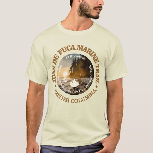 T-shirt Piste maritime Juan de Fuca (OBP) (Devant)