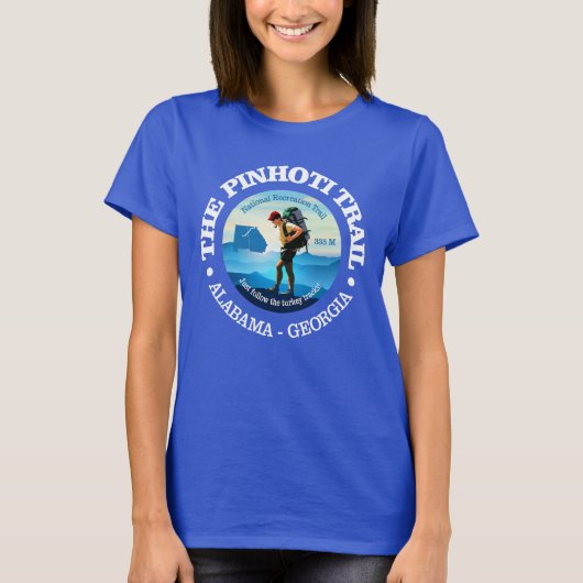 T-shirt Piste Pinhoti (C) (Devant)