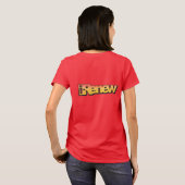 T-shirt Piste pour elle ! (Dos entier)