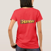 T-shirt Piste pour elle ! (Dos)
