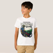 T-shirt Piste VTT de descente personnalisée (Devant entier)