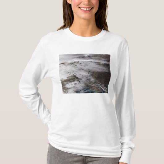 T-shirt Pistes de dissipation de l'aéronef (Devant)