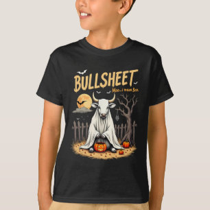 T-shirt Pistolet d’Halloween Fantôme de vache en tôle avec