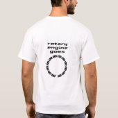 T-shirt Piston contre rotatoire (Dos)