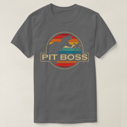 T-shirt Pit Boss Dinosaure (Design devant)