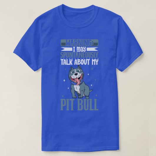 T-shirt Pit Bull (Design devant)