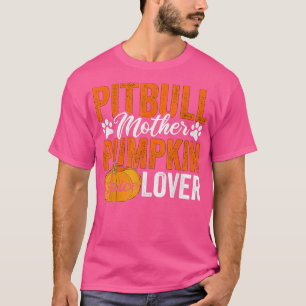 T-shirt Pit Bull Dog Halloween Citrouille Vêtements, Funny