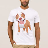 T-shirt Pit Bull Mens (Devant)
