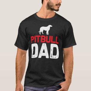 T-shirt Pit Bull Papa !