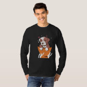 T-shirt Pit Bull Puppy Affectueux (Devant entier)
